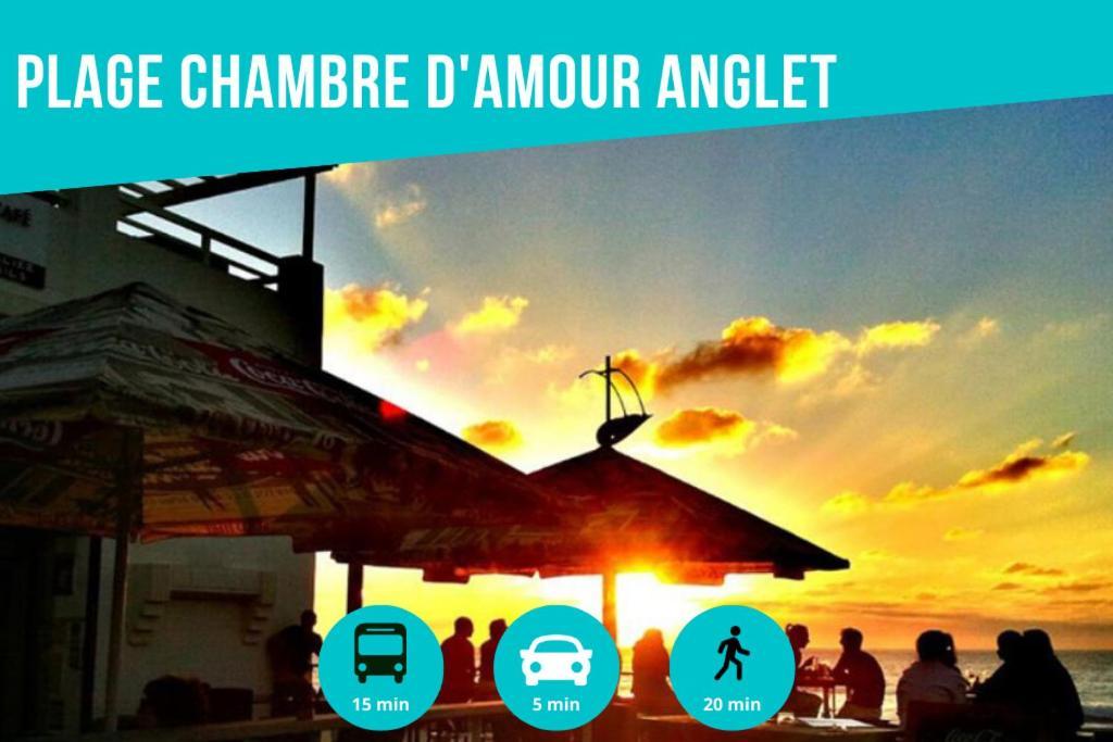 Confort-Appartement Le Maia Anglet Buitenkant foto